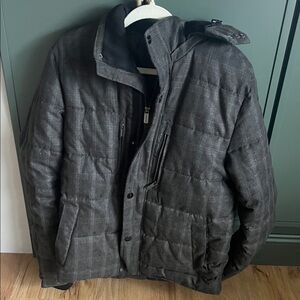 Michael Kors Men's Dark Gray Puffer Jacket